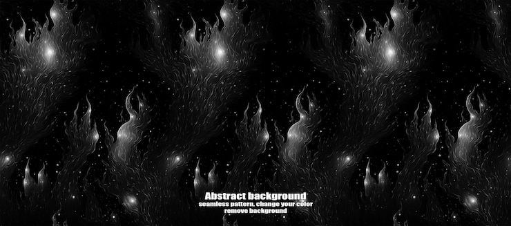 PSD spooky skulls amp ghosts glittering halloween background