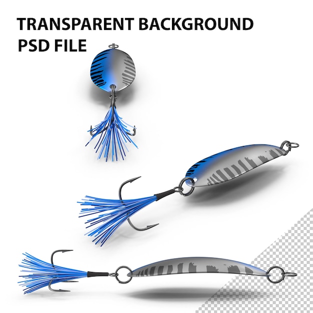 PSD spoon lure png