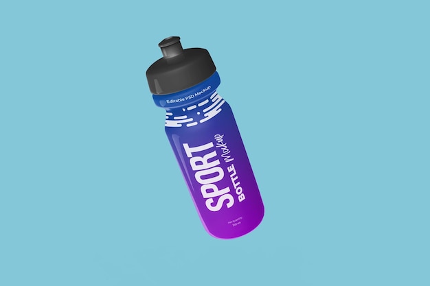 Sport Bottle Display Mockup