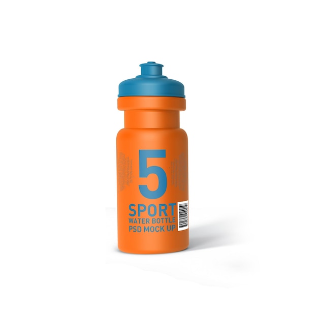 PSD sport bottle mock up