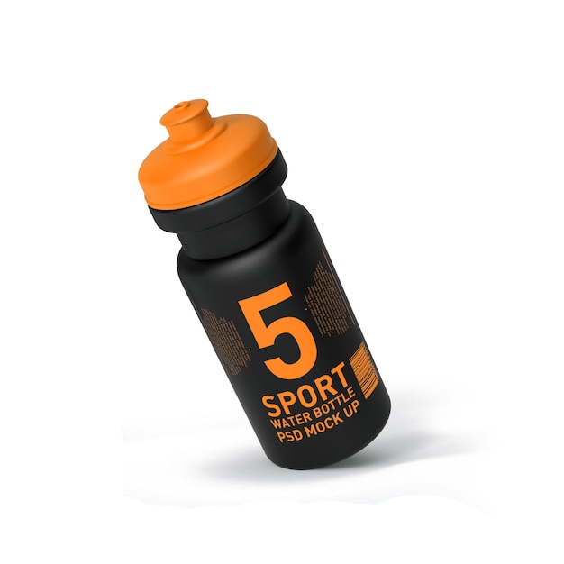 PSD sport bottle mock up