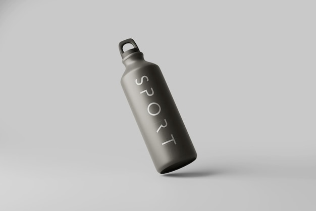 Sport bottle mockup