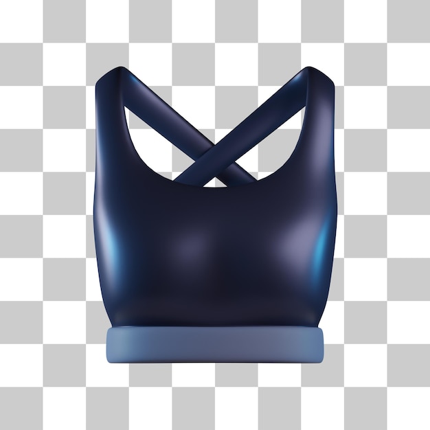 PSD Спортивный бюстгальтер 3d icon