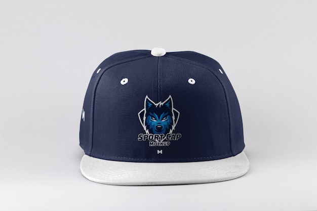 PSD sport cap mockup