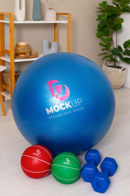 PSD sport equipment at home