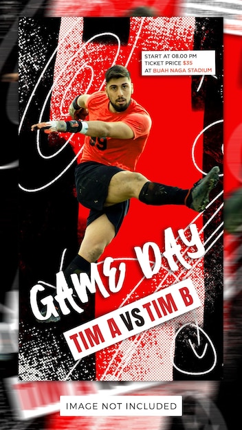 PSD sport poster template