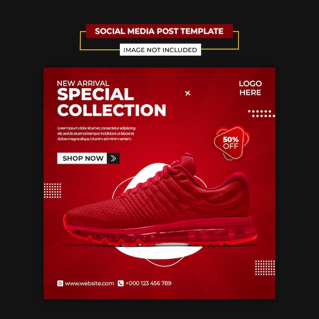 Sport sales post template