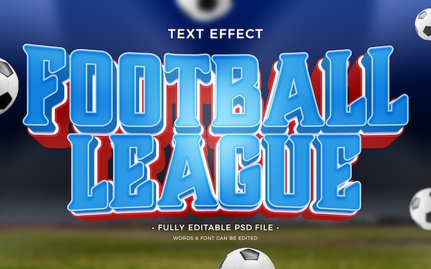 PSD sport  text effect