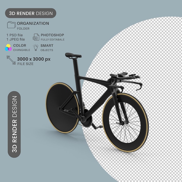 PSD sport_triathlon_bike_right