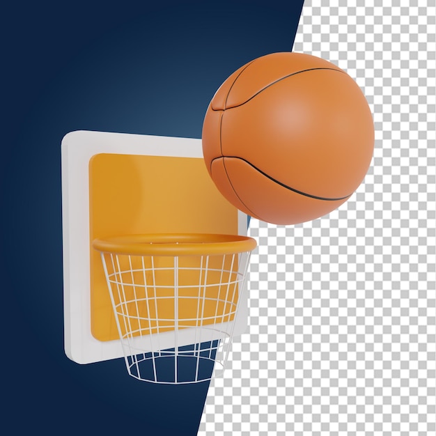 Illustrazione di rendering 3d di giochi sportivi