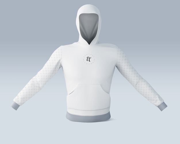 Mockup di maglie sportive con logo del marchio