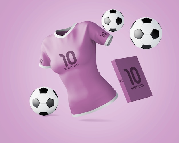 PSD Макет спортивной рубашки с логотипом бренда