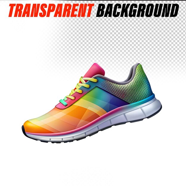 PSD sports shoe illustration for men fashion