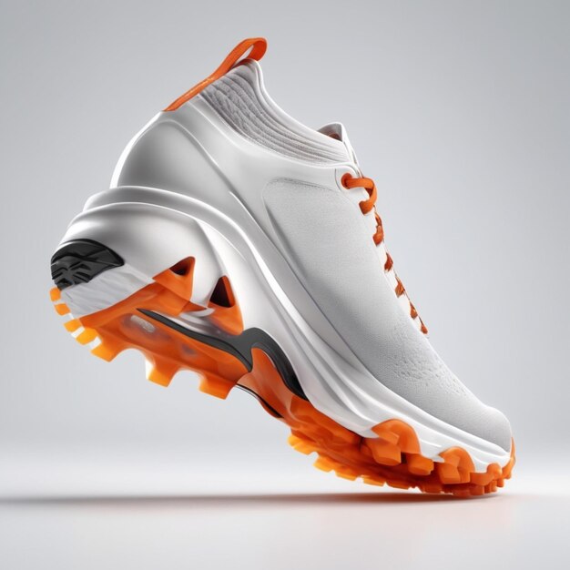 Sports shoe psd on a white background