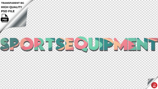 PSD sportsequipment typography gradient turqoise retro text texture psd transparent