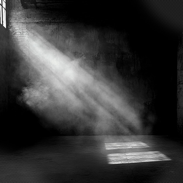 spotlight and shadow smoke effect