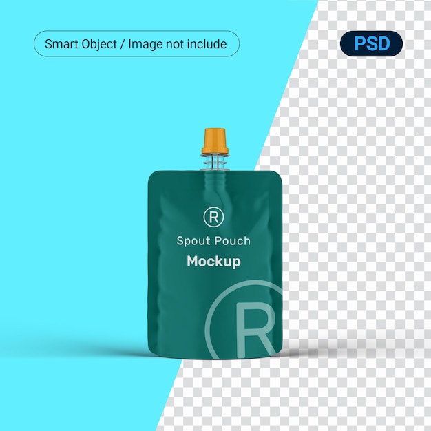 スパウトポーチのモックアップ