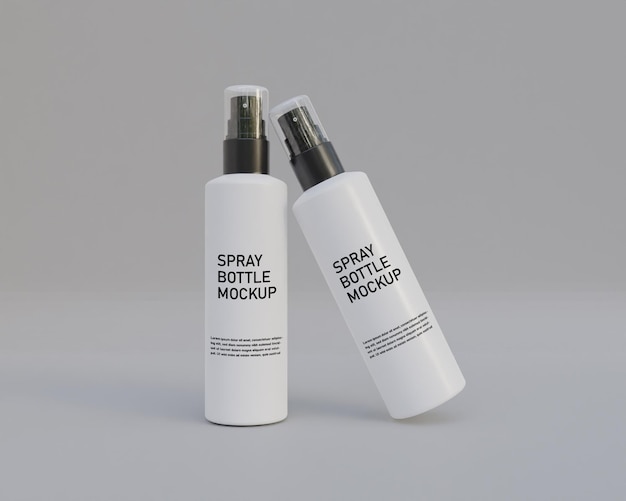 Spray bottle mockuo