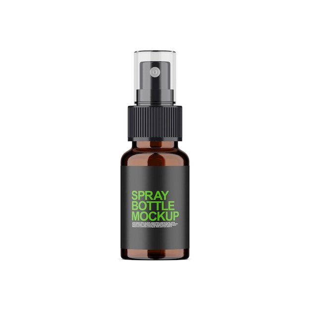 Spray Bottle Mockup 3D render