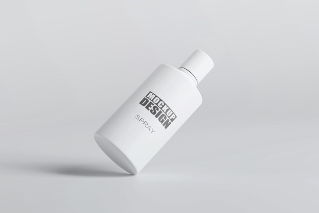 Spray Bottle Mockup PSD Mockup Design