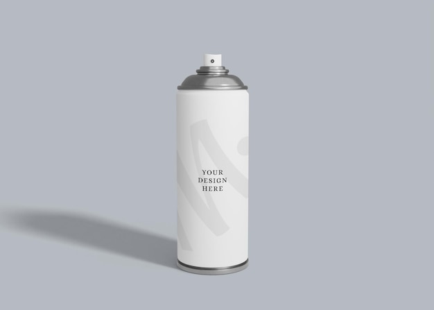 Spray bottle mockup