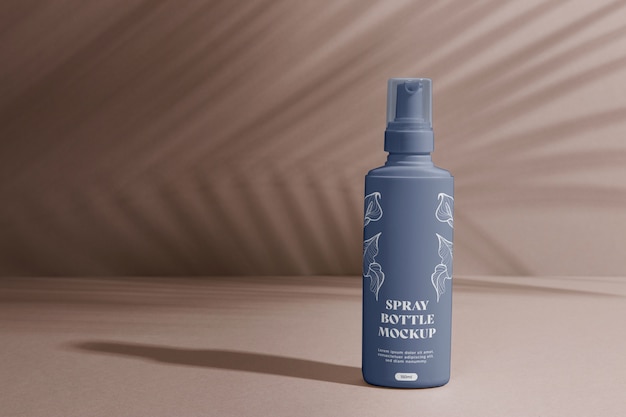 PSD spray bottle mockup