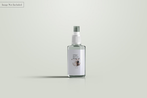 PSD mockup della bottiglia spray