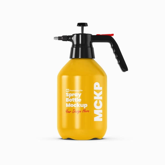 Spray Bottle Mockup