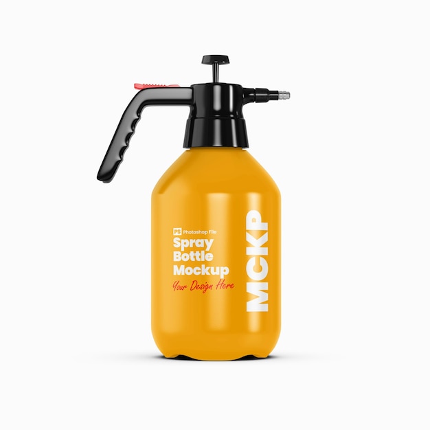 Spray Bottle Mockup