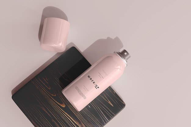 Spray Bottle Mockup