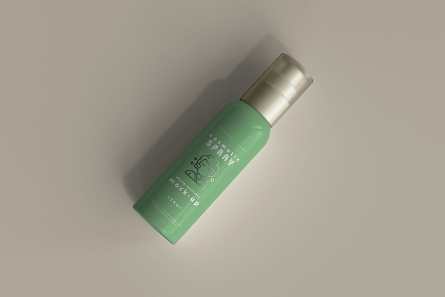 PSD spray bottle mockup