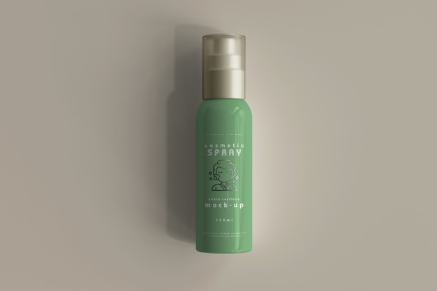 Spray bottle mockup