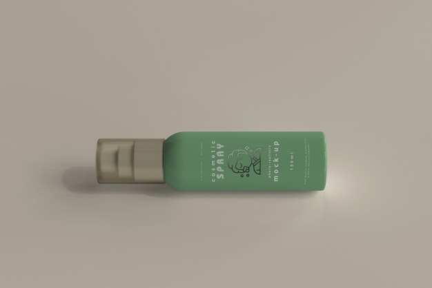 Spray bottle mockup