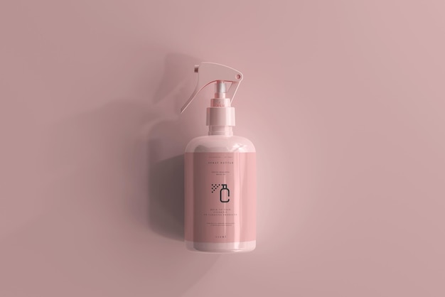 Spray Bottle Mockup