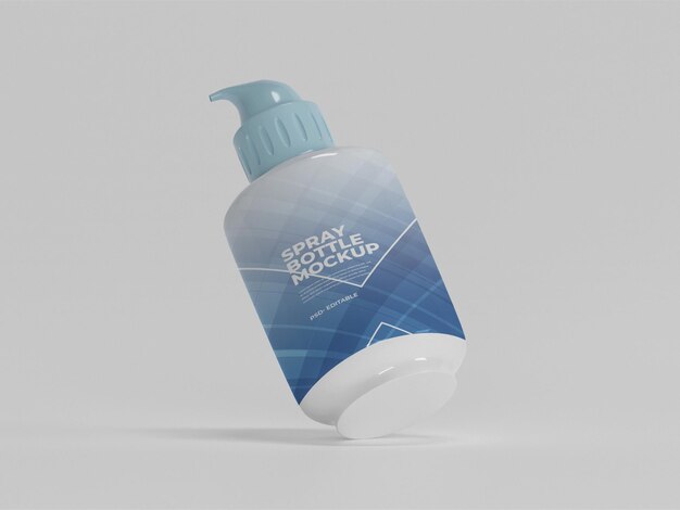 Mockup di bottiglie spray