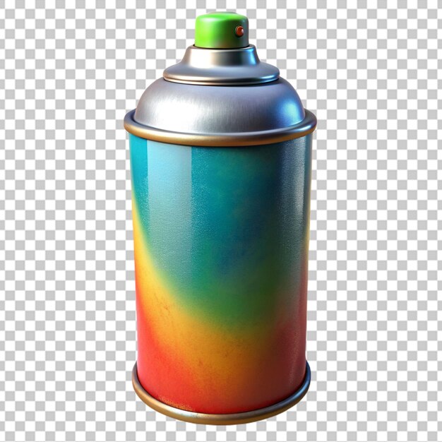 PSD spray paint can