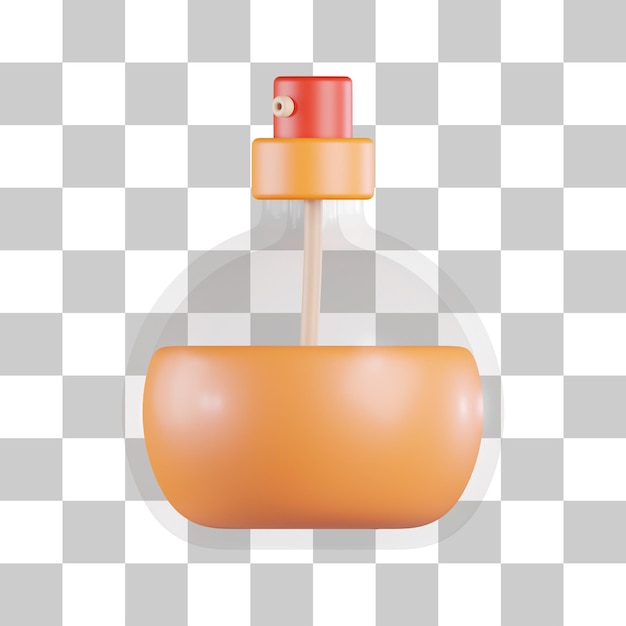 PSD spray perfume 3d icon