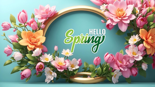 Spring Day Social Media Banner