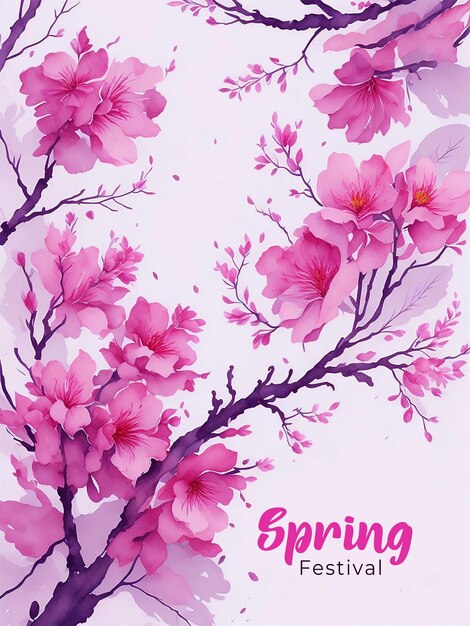 Spring festival background