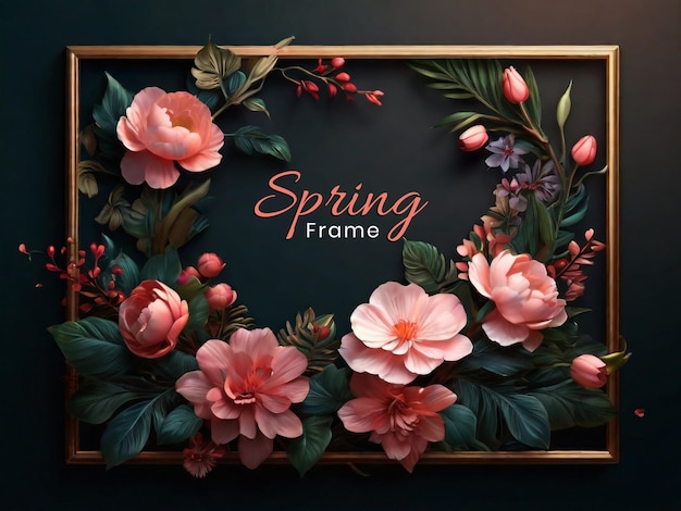 Spring festival banner design template