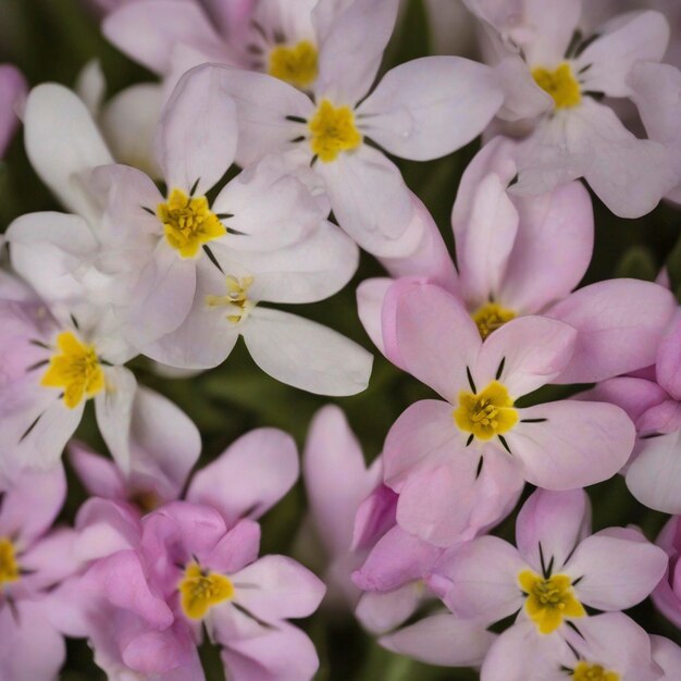 PSD sfondio di fiori primaverili