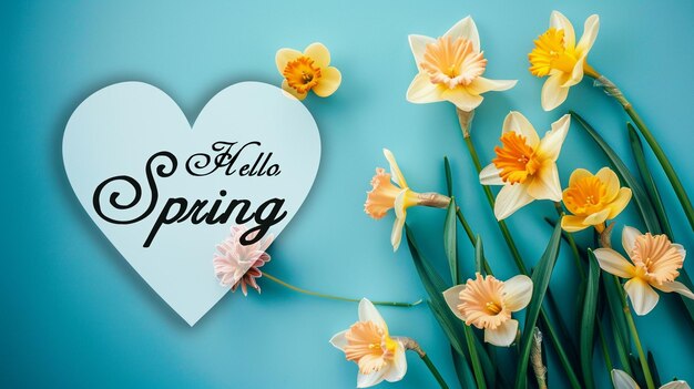 Spring greeting card