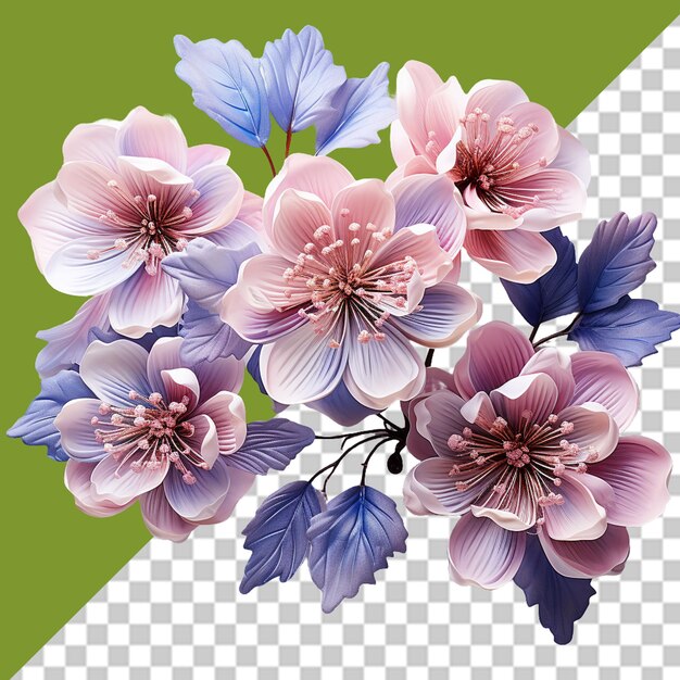 PSD spring season png illustration