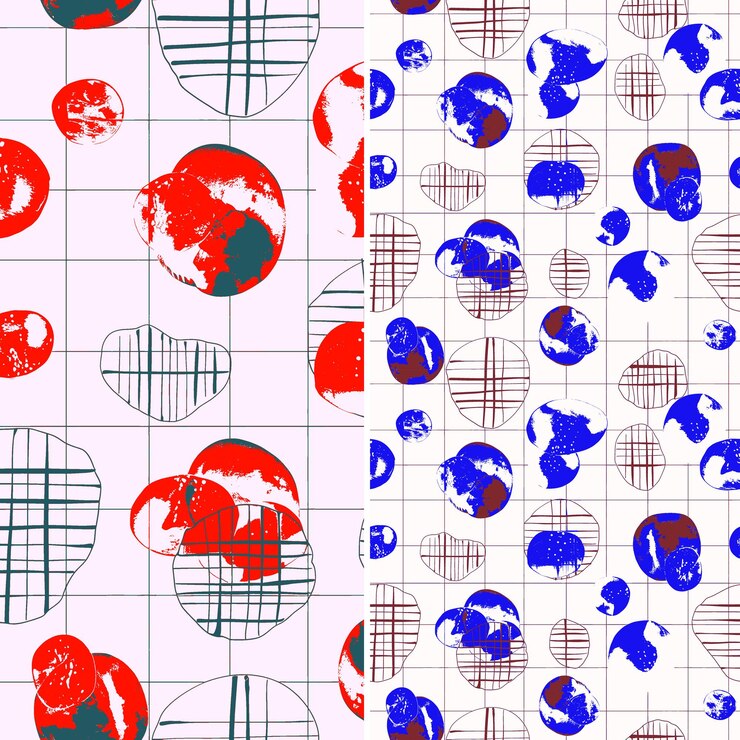 PSD sprouting mushrooms with round caps and watercolor design wi illustration vector pattern designs