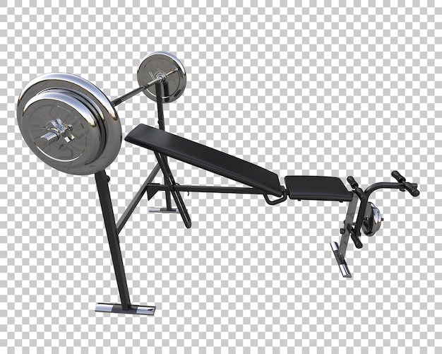 Sprzęt sportowy izolowany na tle ilustracja renderingu 3D