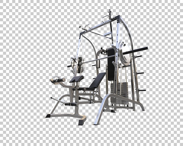 Sprzęt sportowy izolowany na tle ilustracja renderingu 3D