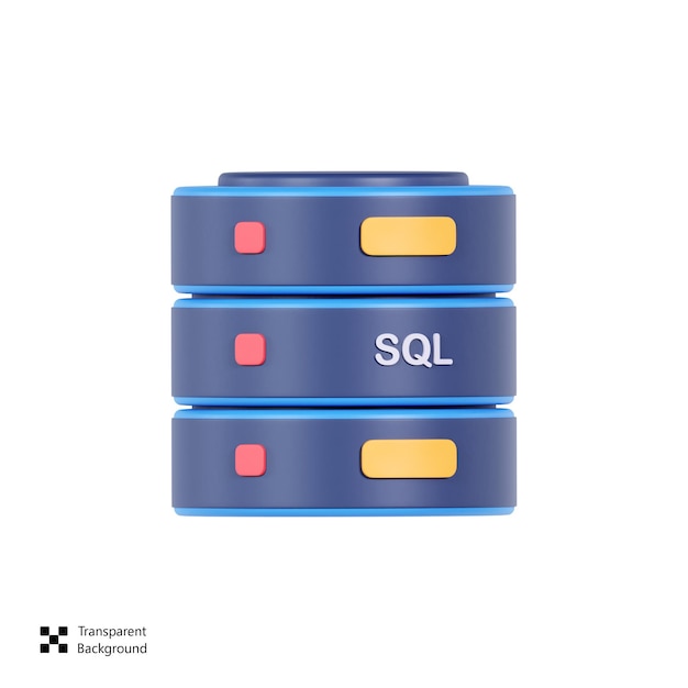 sql 3d icon