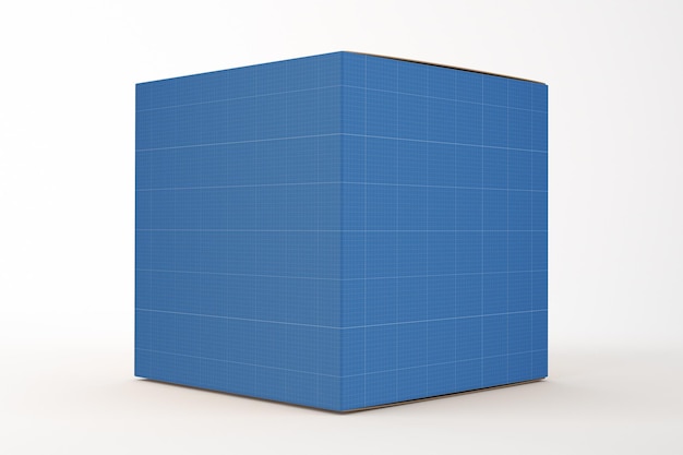 PSD square box mockup