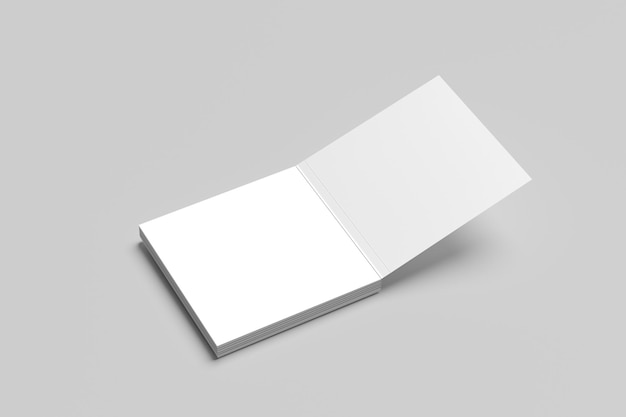 Square Brochure Mockup