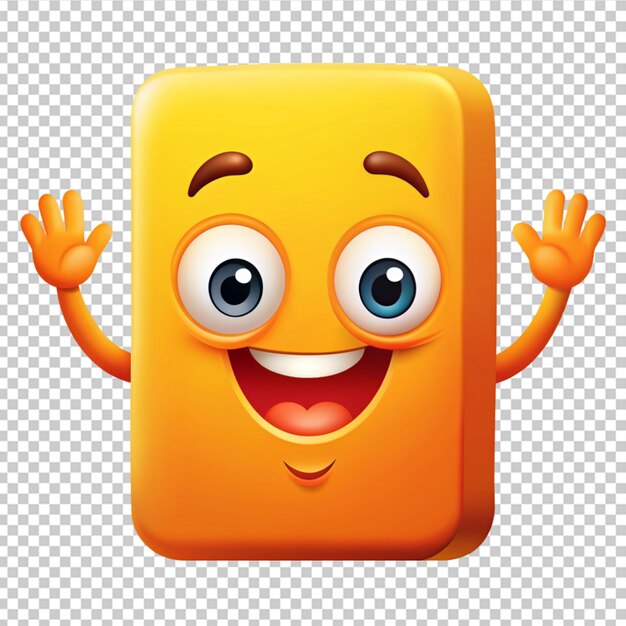 PSD square emoji expressive hands